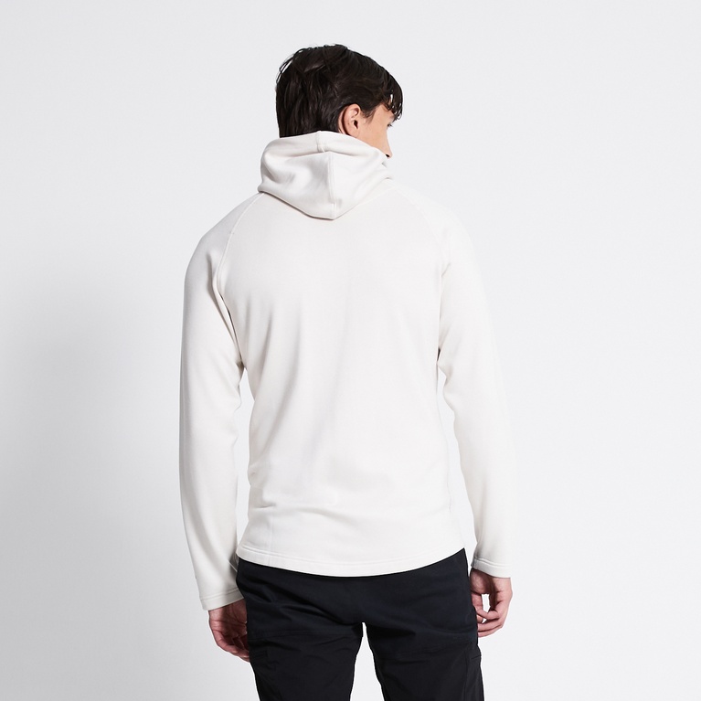 Functional hoodie "Vasared" Ivory